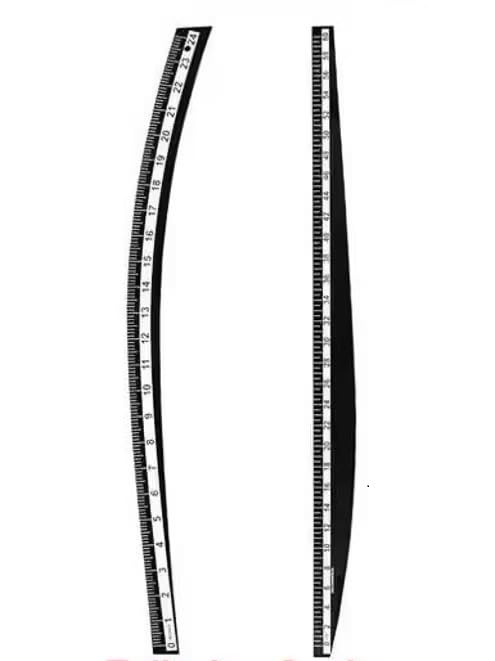 Tailoring Scale Set of 2, Hip Curve and Arm Curve, 60 cm-image-42