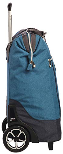 Punta Big Wheel Einkaufsroller Einkaufswagen Shopping Trolley Einkaufstrolley Trolly 10303 + Thermotasche (Two Tone BLAU 4600) – Bild 7