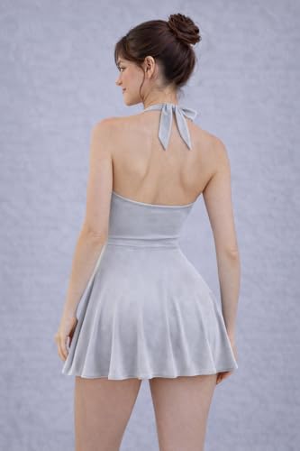 Image of Swimming Costume with Attached Tights | Beach Dress for Woman | Swimwear for Women | Gym Wear Women Set - Provides Secure Coverage & a Flattering Fit to Beach, Yoga & Sports, with Stylish Tie-Knot
