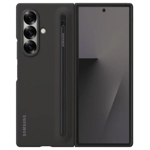 Image of Magnetic Original for Samsung Galaxy Z Fold 7 Case /Cover with S Pen | 360 Full Protection Cover | Slim Matte Hard Back Case | Premium Shockproof Design Durable, Ultraslim (Black)
