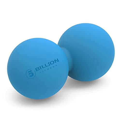 Image of 5BILLION Peanut Massage Ball - Double Lacrosse Massage Ball & Mobility Ball for Physical Therapy - Deep Tissue Massage Tool for Myofascial Release, Muscle Relaxer, Acupoint Massage (Black)