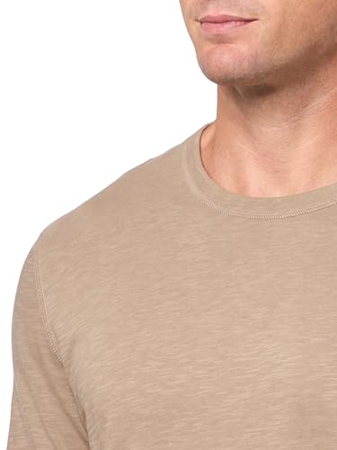 BOSS Mens Tonal Square Patch Logo Jersey T-Shirt