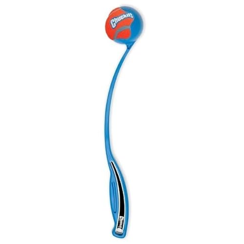 Chuckit! Sport 18M Dog Ball Launcher, 18" Length, Includes Medium Ball (2.5") For Dogs 20-60 Pounds #TOP1