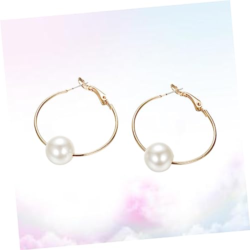 Boucles d'oreilles grandes perles légères pour sublimer un lobe sans douleur