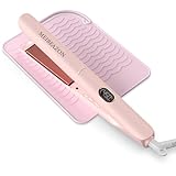 1" Flat Iron Hair Straightener & Curler MS-01