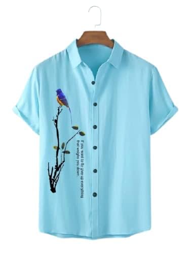 Image of Polly Cotton Solid Half Sleeve Shirt for Men