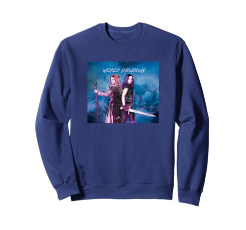 Sweat Descendants 3 Disney Mal pull imprimé col rond ado