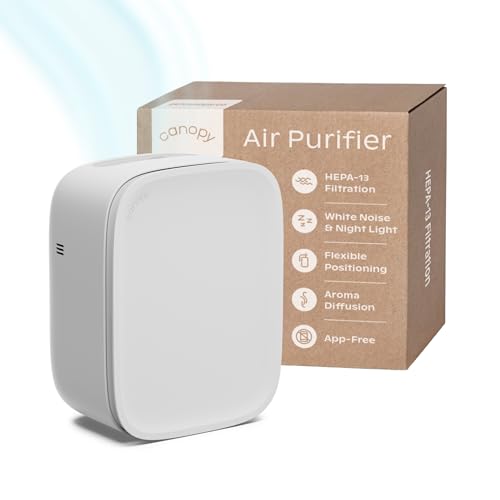 Canopy Bedside Air Purifier | Up To 99.97%* HEPA-13 Filtration