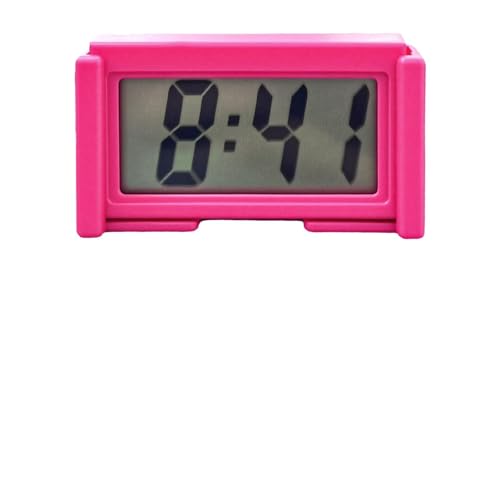 Rdxcv Mini Car Digital Clock, Auto LCD Display Clocks Battery Operated for Dashboard & Air Vent,...