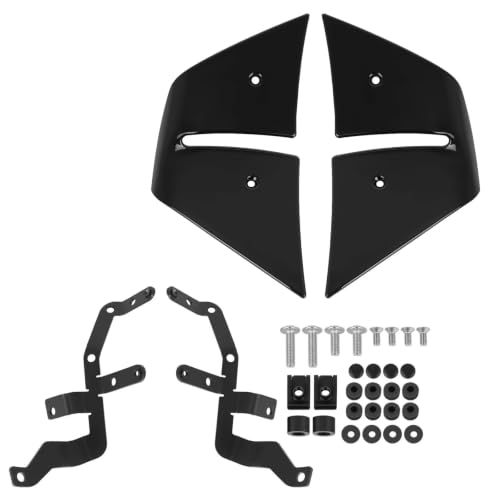 Spoilers pour MT07 2021-2024 déflecteurs d'ailes moto carénage nu spoilers latéraux