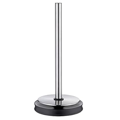 WMF Depot Küchenrollenhalter stehend 32 cm, Cromargan Edelstahl, Silikonfüße spülmaschinengeeignet & Küchenhandtuch-Set 3-teilig, Handtuch, Geschirrhandtuch, Baumwolle – Bild 4