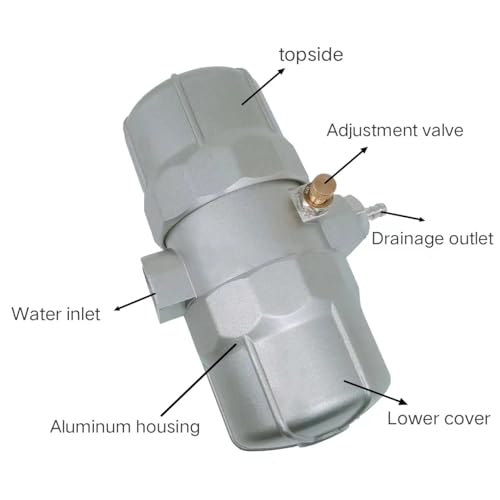 Image of Pneumatic Drainer PA-68 for Air Compressor Tank Automatic /Auto Drainage Air Pump Drain Valve Anti-Clogging with 8MM Connectors to Send Raw Material Tape