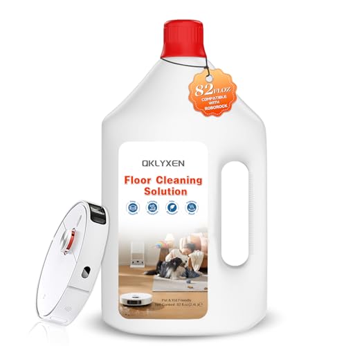 82FL OZ/2.42L Floor Cleaning Solution-Designed for Roborock Robot Vacuum and