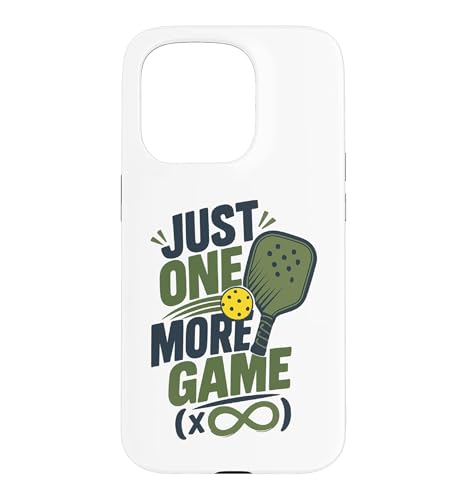 Just One More Game Pickleball �ʔ������p �X�}�z�P�[�X iPhone 15 Pro �p