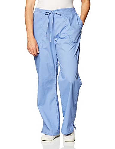 Code Happy Women's Bliss W/Certainty Mid Rise Moderate Flare Drawstring Pant