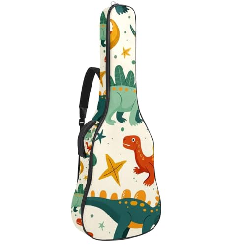 Housse de guitare acoustique dinosaure pour simplifier vos déplacements