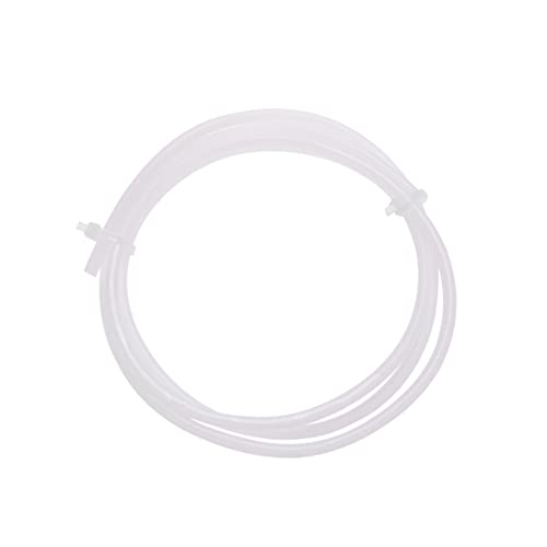 BIUDECO Ptfe Tube for 3d Printer Filament 1.75mm with High Temperature Resistance and Practical Use White Plastic Tubing