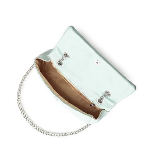 Image of Fastrack Casual Sling Bag with Magnetic Button for Girls, Medium Size with Internal Zipper, Made with Premium Faux Leather, Versatile and Durable Design