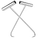 OUNONA 2pcs Manhole Cover Lifting Tool Iron Manhole Cover Hook Shutter Manhole Lifting Tool Bacon Hanger Lifter Hook Iron Manhole Hook Drain Grate Hook Hitch Duty Jack Wooden