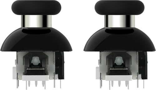 Image of GuliKit 720 Adjustable Tension TMR Electromagnetic Hall Effect Joystick Replacement Kit, for PS5 DualSense / Edge Controller, Anti-drift Stick Repair Module with 3 Pairs Thumbstick Caps, Soldering Required