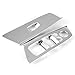 4pcs Window Button Frame, Car Window Button Cover Trim for 5 Series G30 2017-2018(Electroplating)