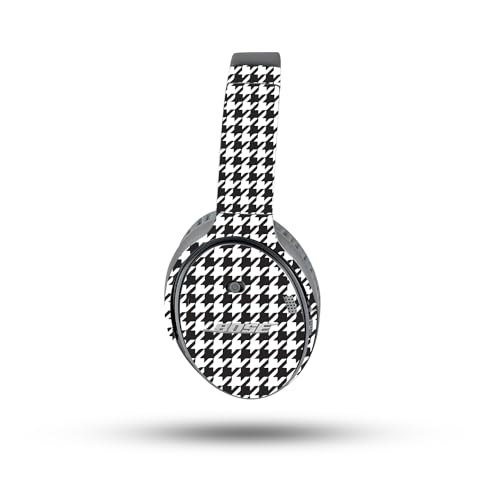 Image of MightySkins Skin Compatible with Bose QuietComfort 35 II Headphones - Houndstooth | Protective, Durable, and Unique Vinyl Decal wrap Cover | Easy to Apply, Remove, and Change Styles