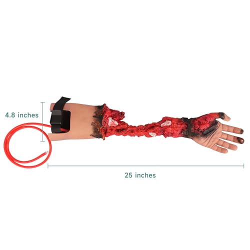 Image of Wearable Wound Packing Arm Trainer, Partial Arm Amputated Simulation Kit for Medical Training, Emergency Trauma Assessment Practice Set