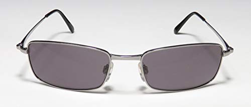 R1207 Mens Rectangular Full-rim 100% UVA & UVB Lenses Sunglasses/Eyewear (54-18-140, Gunmetal)3