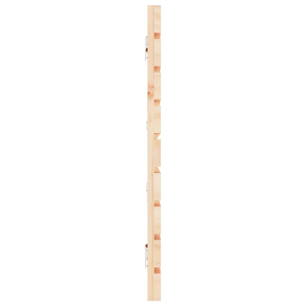 824748 Testiera da Parete 166x3x63 cm in Legno Massello di Pino Testata in Legno,Testata Letto Matrimoniale Muebles Dormitorio Spalliera Letto Testiere per Letto Matrimoniale