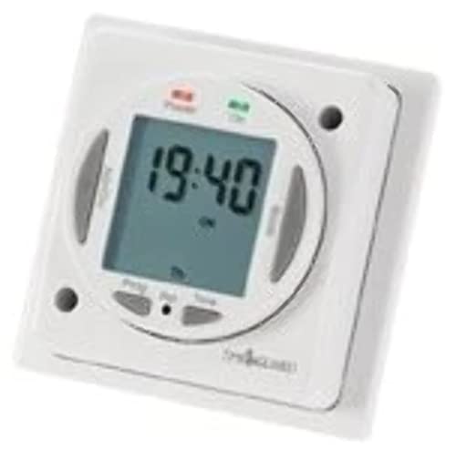 Timeguard NTT03 24-Hour/7-Day Compact Electronic Immersion Heater Timeswitch,White