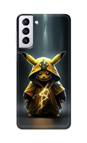 Image of PRINTFIDAA Printed Hard Back Cover Case for Samsung Galaxy S21 Plus 5G | S21+ 5G Back Cover (Cartoon Cat) -112