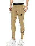 adidas Men's Standard Techfit Long Tights, Orbit Green, Small