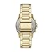 A|X Armani Exchange Men's Watch, Chronograph Gold Steel Stainless Steel Analog Watch