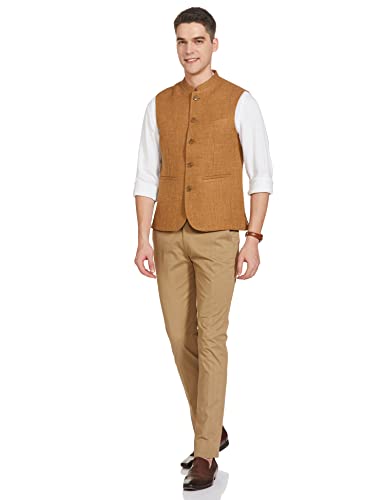 Image of Arrow Men Bandhgala Vest Coat
