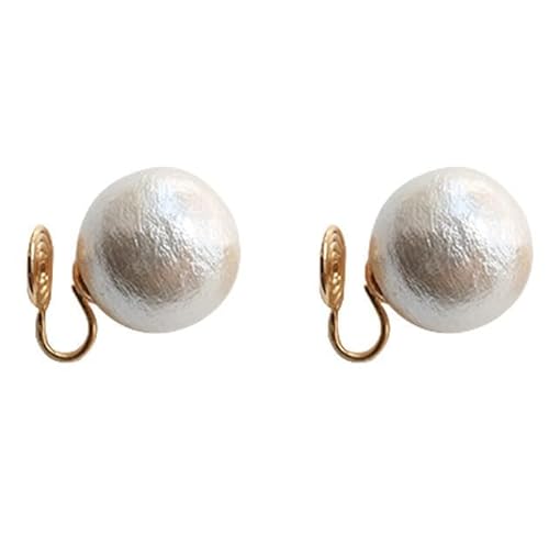 パール風ピアス／イヤリング（小ぶり）