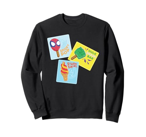 Spider-Man & Avengers Summer Beach Ice Treats Felpa crema