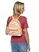 Loungefly Tigger Mini Backpack Handbag Floral Print Double Strap Shoulder Bag (Peach, Tigger)