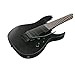 Ibanez RGRB720 Iron Label 7-String Right-Handed Electric Guitar with Nyatoh Body, Maple Neck, and Ebony Fingerboard (Black Flat)