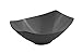 Bon Chef 2513BLK Aluminum Gondola Bowl, Sandstone, Black