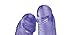 PlayMax Orgasmus-Schlange,Deluxe Doppel-Dildo Penis Nachbildung (39cm),dicker Dildo mit 2 schönen Eicheln,Doppel-Penetration,weibliche Paare, Vaginal Anal Action,kein PVC,Sex-Spielzeug,Doppeldildo