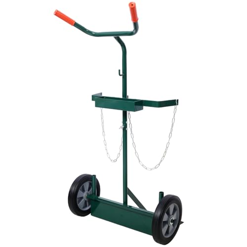 Carretilla para cilindros con capacidad 440 lbs, ruedas 10 pulgadas miniatura 5