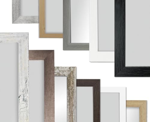 CHELY INTERMARKET MOD19300 Espejo De Puerta Cuerpo Entero Blanco Liso Estilo Moderno Minimalista 30x120cm Ideal para Vestidor Entrada Diseño Vertical con Kit De Colgar Montaje Fácil Madera Ingenieria - imagen 5