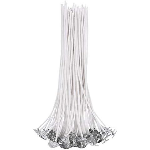 Harapu Cotton Candle Wick 50 Count, Low Smoke Cover