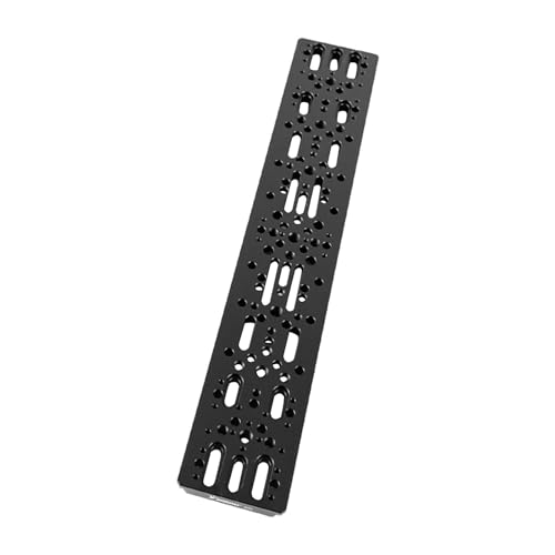 Soporte de montaje tipo placa de cola en aluminio para instalación fácil