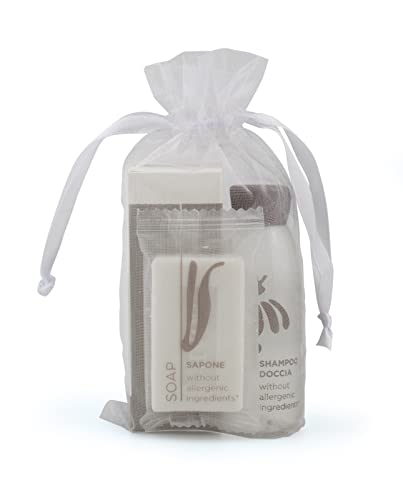Present-More Kit hôtel Flower - Prestige Kit pour Hotel et B&B | Kit hôtel exempt d'allergènes à l'arôme de Thé