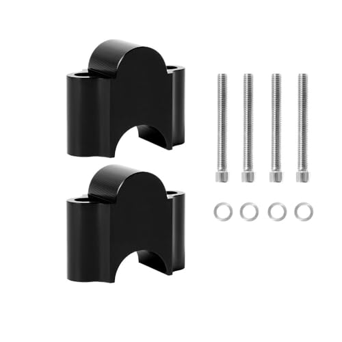 Rehausseur de guidon moto à collier serrage pour 22mm 28mm