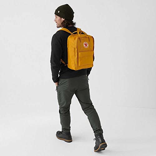 Fjällräven Unisex Kånken Laptop 17' Rucksack, Ochre, One Size