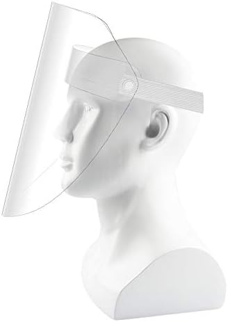 Splatter Guard for face, Anti Saliva Splash, Elastic Band Full Face Cover Double-Sided Anti-Fog Kitchen Cooking Anti-Oil Splash 3 PCS