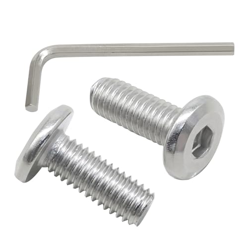 Zorveiio 30�� M6-1.0 x 15mm �Z�p�\�P�b�g�w�b�h�L���b�v�X�N�����[�A304�X�e�����X�X�`�[���o�C���f�B���O�X�N�����[�t���b�g���E���h�w�b�h�ADIY�v���W�F�N�g/�����ԗp�̑S�˂��t���Ƌ�