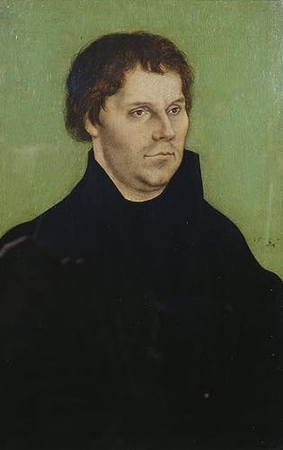 Image sur toile portrait de Luther décoration de chambre chaleureuse